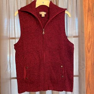 Cj banks sweater vest cardigan